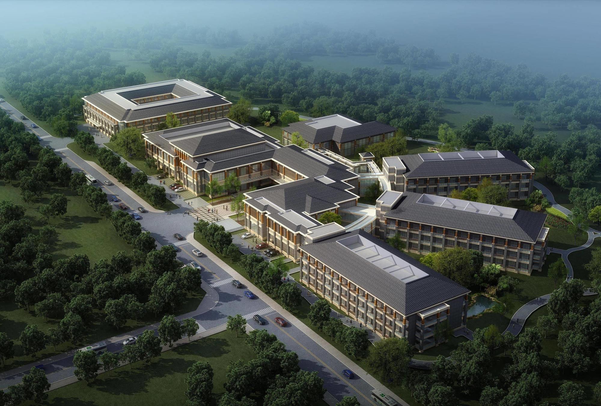 Four Points By Sheraton Chengdu, Anren Екстериор снимка